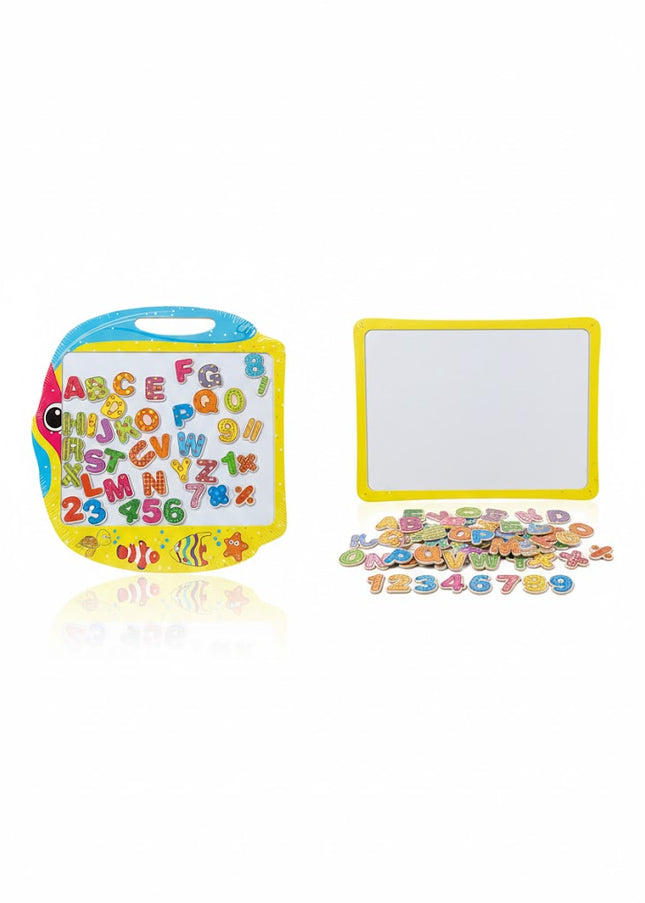 Double-Sided Magnetic Alphabet & Numbers Board