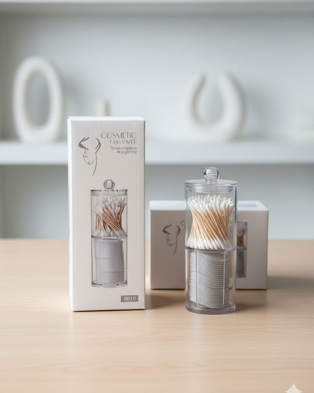 ClearCare Cotton Buds Organizer Jar