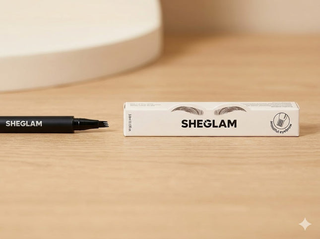 SHEGLAM Precision Eyebrow Pen – Natural Hair-Stroke Brow Definer