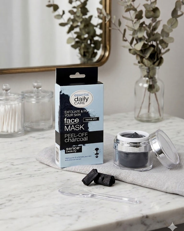 Skincare Face Masks Collection – Blueberry, Charcoal Peel-Off & Self-Heating Detox
