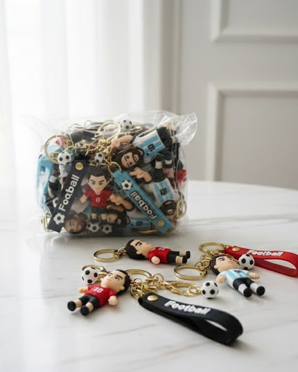 Mini Football Player Keychain