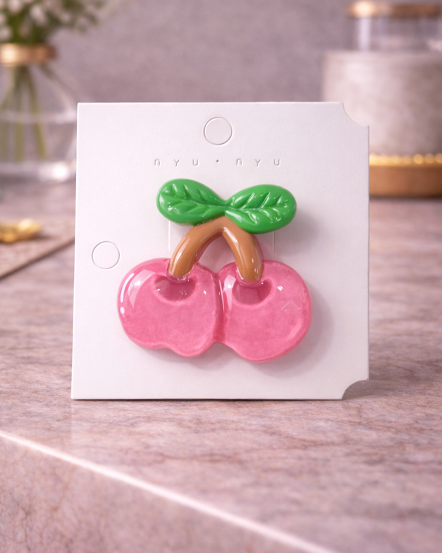 Fruit Hair Clips Collection – Cute Glossy Aesthetic Set
