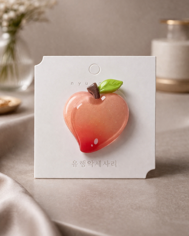 Fruit Hair Clips Collection – Cute Glossy Aesthetic Set