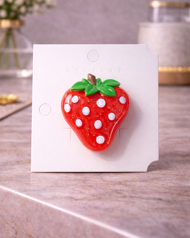 Fruit Hair Clips Collection – Cute Glossy Aesthetic Set