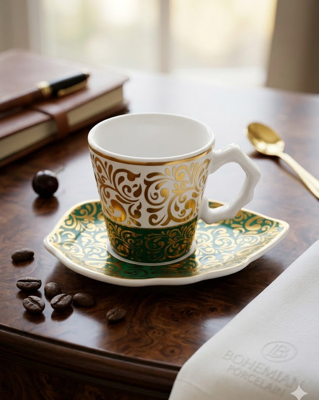 Royal Arabic Coffee Cup Set Dozen ✨
