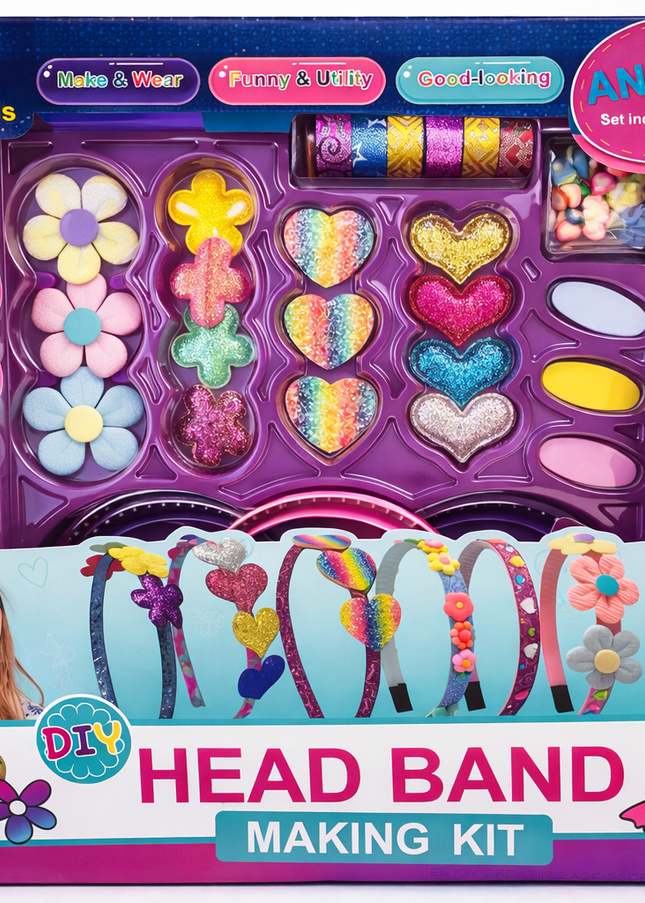 SparkleStyle DIY Headband Making Kit