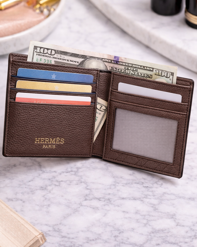 Classic Bifold Wallet with ID Window