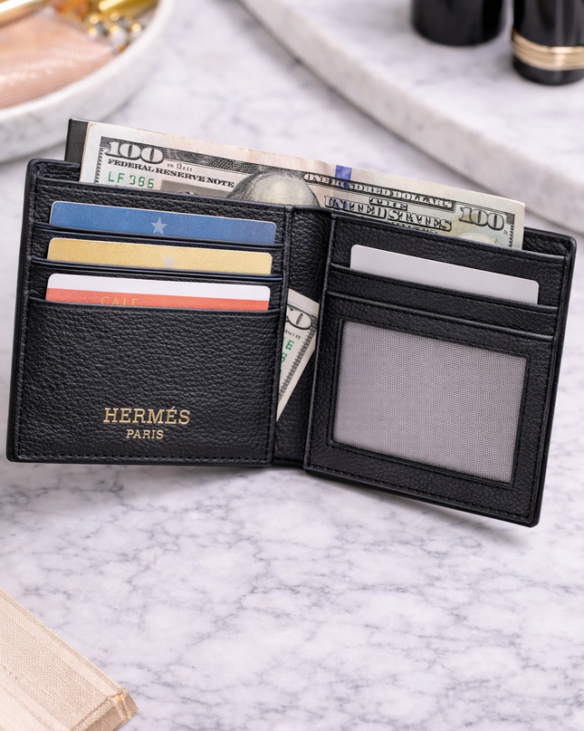 Classic Bifold Wallet with ID Window