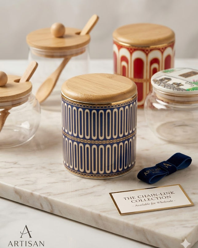 Luxe Ceramic Storage Jar ✨