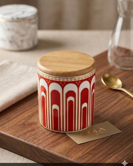 Luxe Ceramic Storage Jar ✨