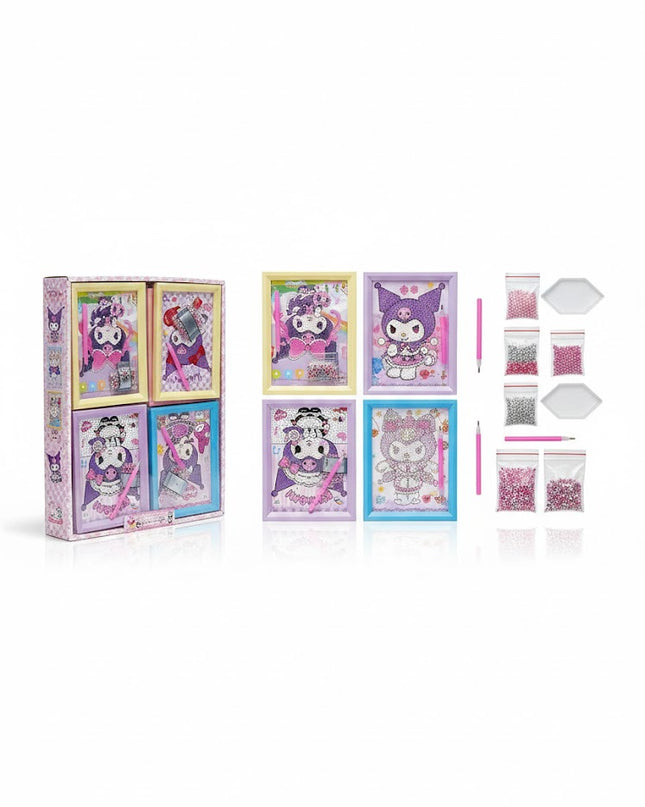 Cute Characters Diamond Art Frame Set