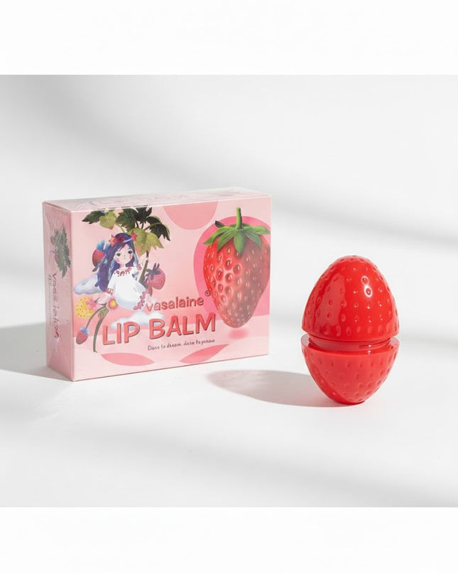 Strawberry Glow Lip Balm – Cute Fruity Hydration