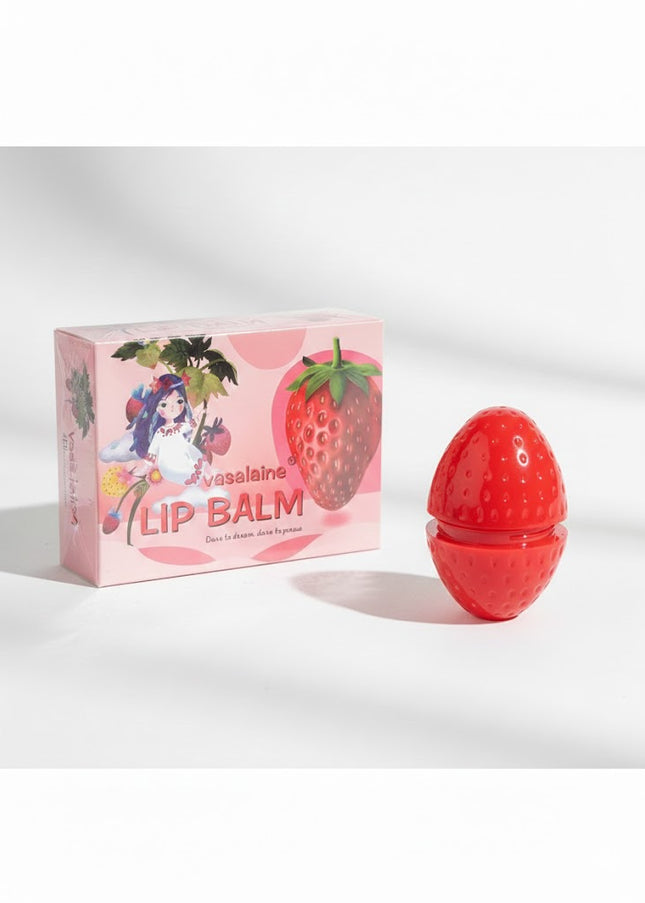 Strawberry Glow Lip Balm – Cute Fruity Hydration