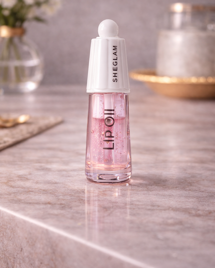 Hydrating Glossy Lip Oil – Sheer Shine & Nourishing Care