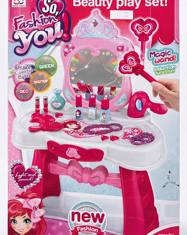 Princess Glow Beauty Vanity Play Set