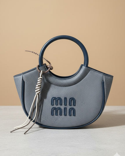 MinMin Structured Handbag