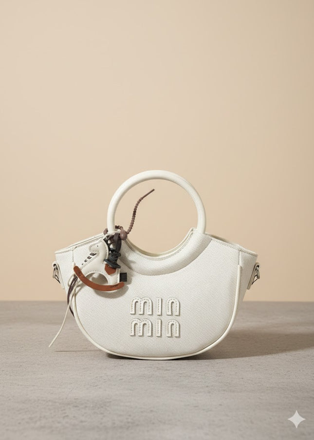 MinMin Structured Handbag