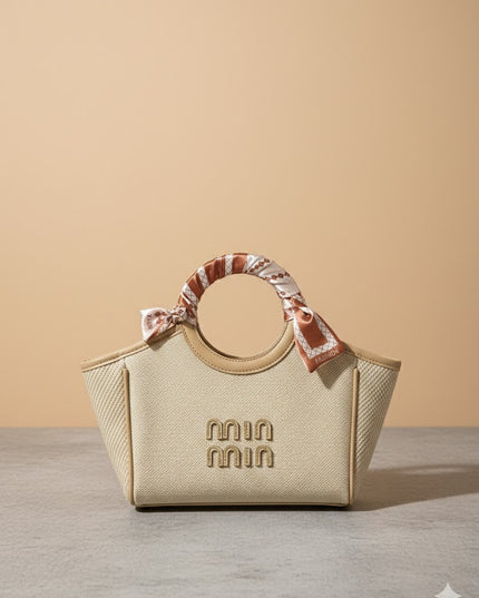 MinMin Circle Handle Mini Tote