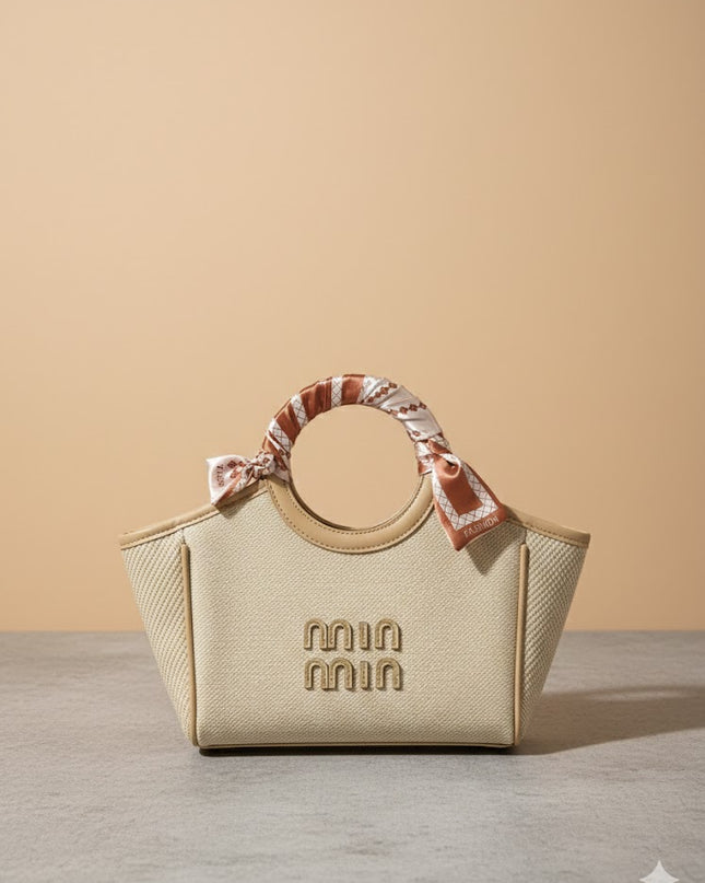 MinMin Circle Handle Mini Tote