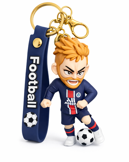 Mini Football Player Keychain