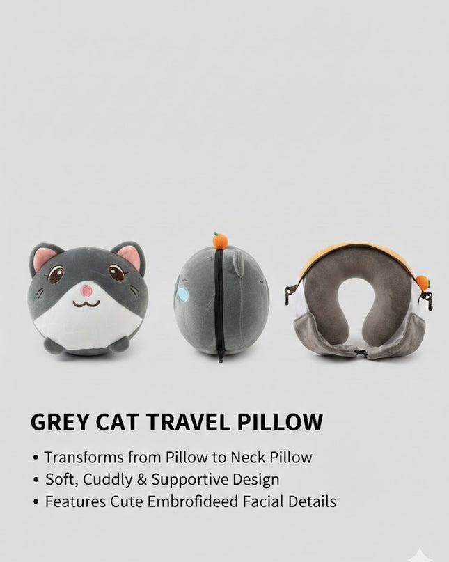 Dreamy Travel Buddy – Kids Neck Pillow & Eye Mask Set