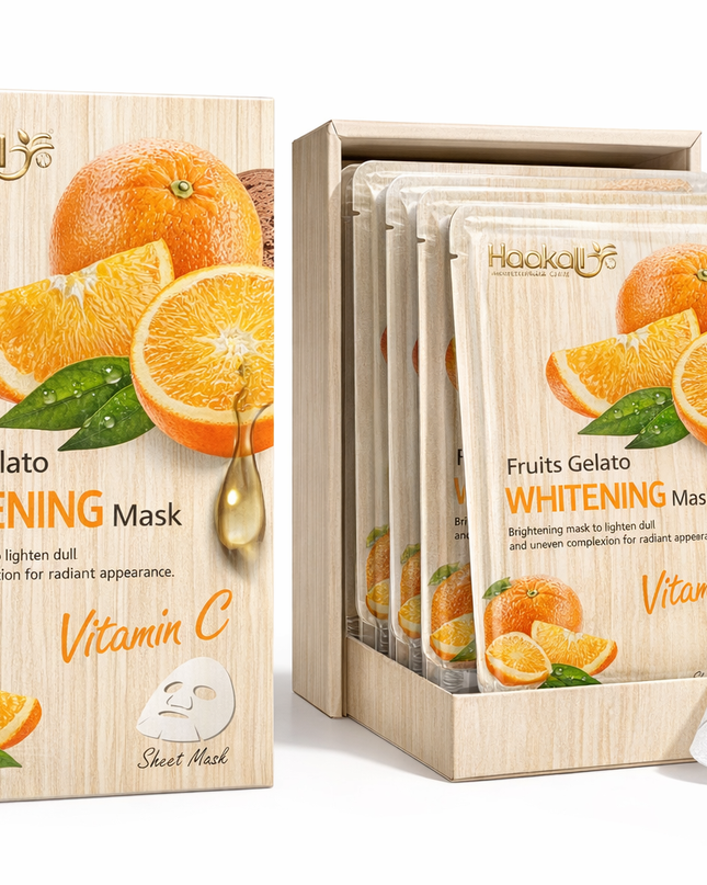 Haokali Fruits Gelato Sheet Mask Collection