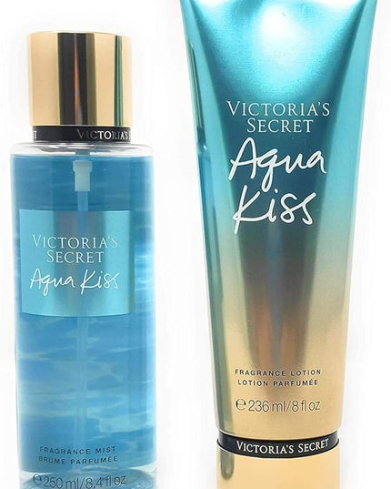 Victoria’s Secret Aqua Kiss Fragrance Mist & Body Lotion Set