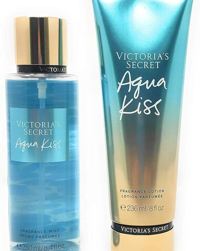 Victoria’s Secret Aqua Kiss Fragrance Mist & Body Lotion Set