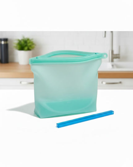 Reusable Silicone Food Storage Bag – Leak-Proof & Eco Friendly