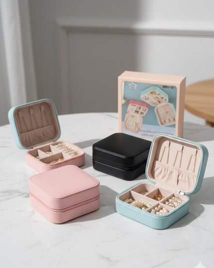 Luxe Travel Jewelry Organizer Case
