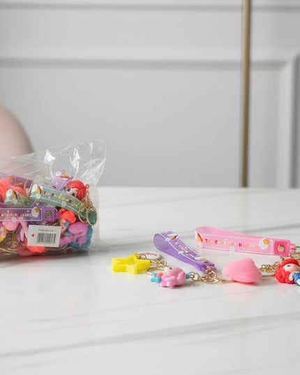 Princess Charm Keychain Set