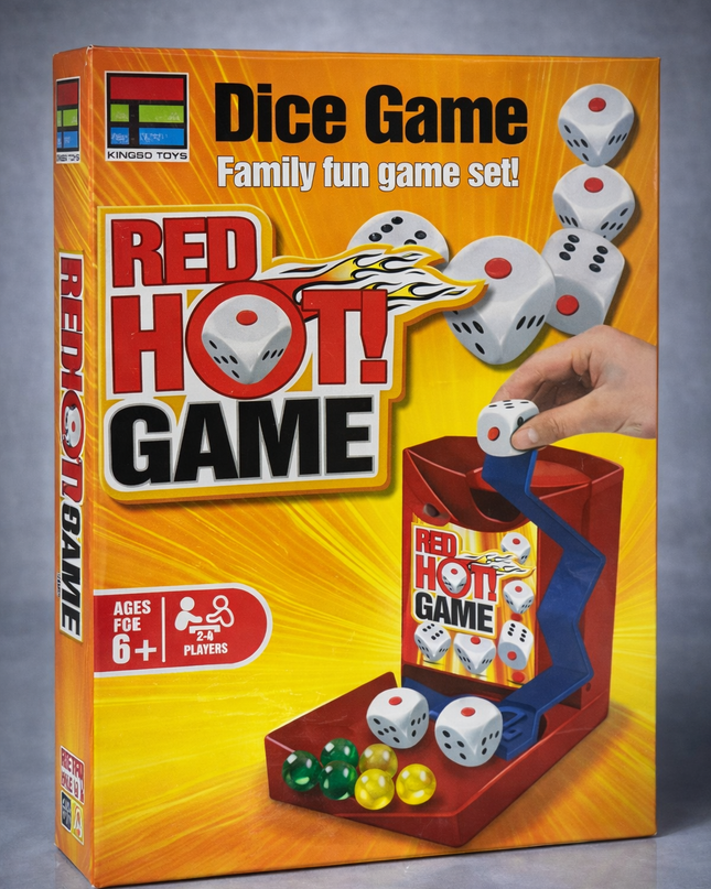 Red Hot Dice Game – Fast & Fun Family Challenge