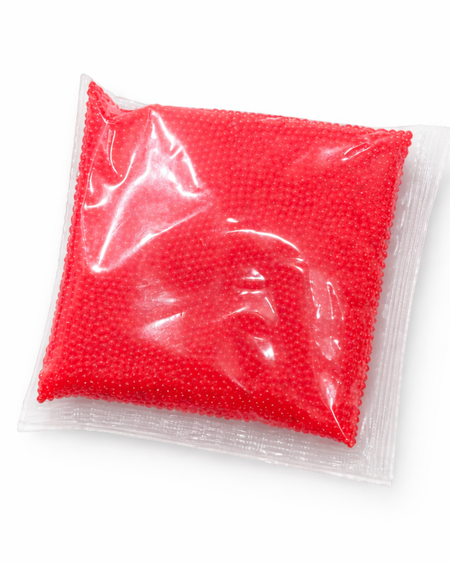 Red Gel Blaster Orbeez Ammo – Water Beads for Toy Rifles