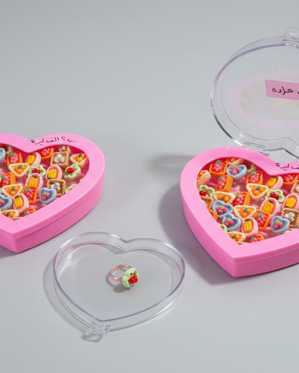 Heart of Colors – Kids Play Rings Set