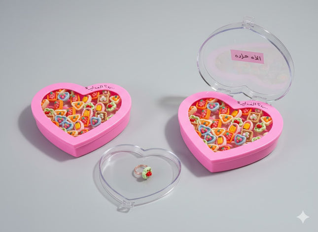 Heart of Colors – Kids Play Rings Set
