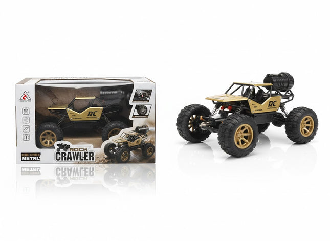 Desert Titan RC Rock Crawler – Die-Cast Off-Road 4x4
