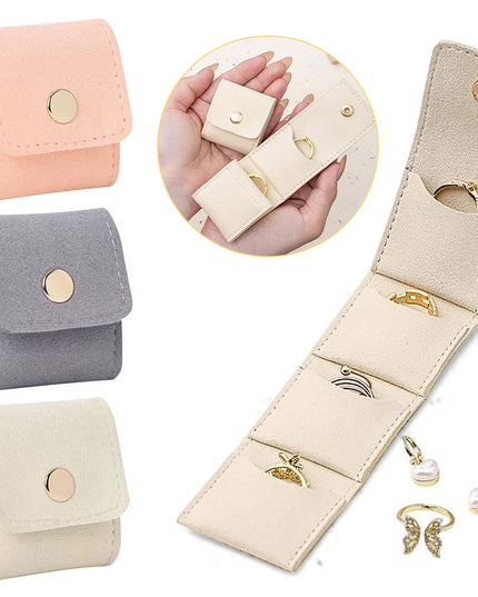 Mini Foldable Jewelry Pocket Organizer