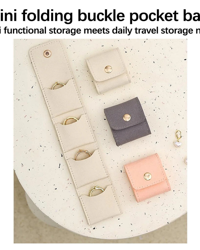 Mini Foldable Jewelry Pocket Organizer