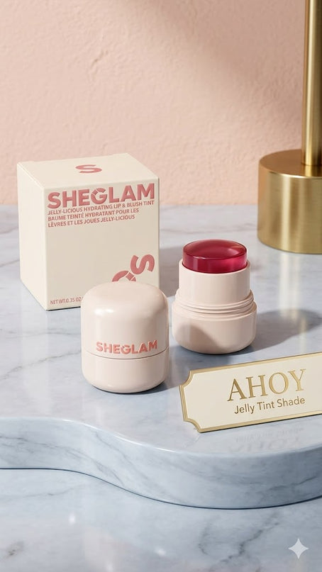 Sheglam Jelly-Licious Hydrating Lip & Blush Tint – Full Shade Collection