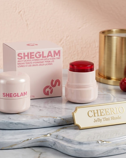 Sheglam Jelly-Licious Hydrating Lip & Blush Tint – Full Shade Collection