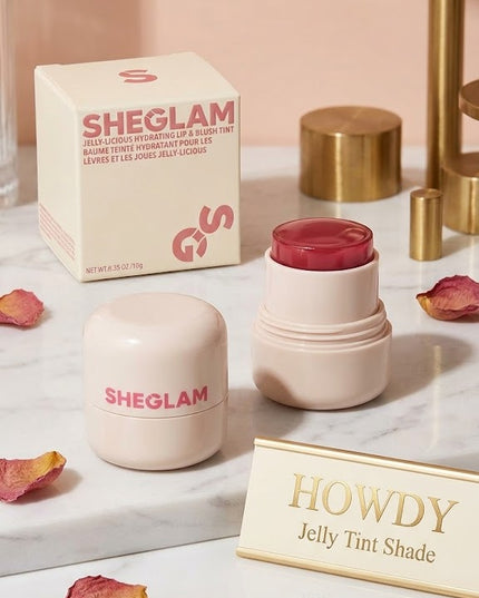 Sheglam Jelly-Licious Hydrating Lip & Blush Tint – Full Shade Collection