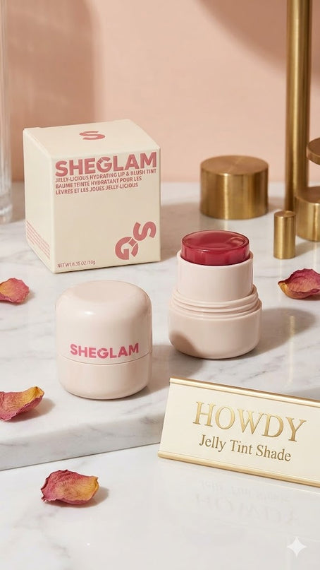 Sheglam Jelly-Licious Hydrating Lip & Blush Tint – Full Shade Collection