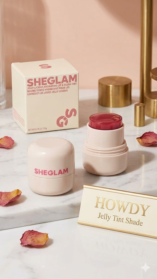 Sheglam Jelly-Licious Hydrating Lip & Blush Tint – Full Shade Collection