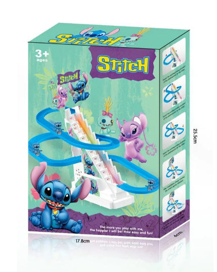 Stitch Climbing Stair Marble Run – Lights & Music