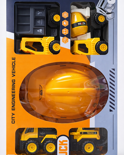 City Engineering Construction Truck Set