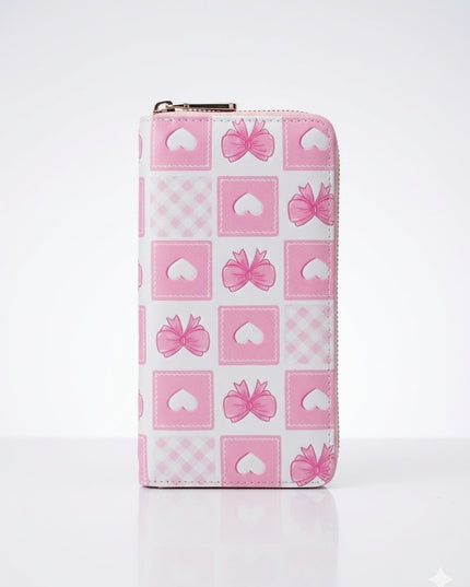Cute Long Wallet – Fashion Zipper Clutch for Women