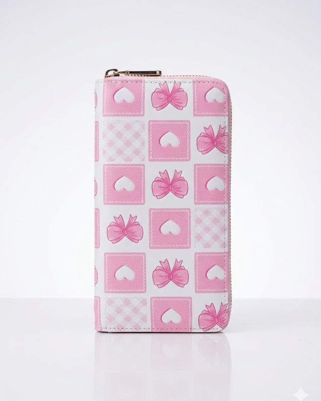 Cute Long Wallet – Fashion Zipper Clutch for Women