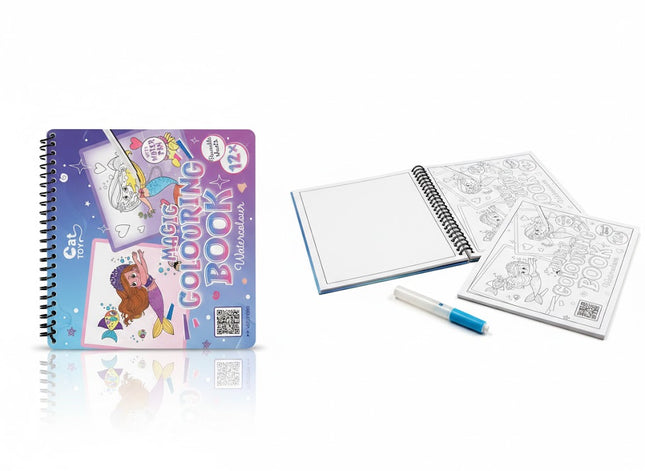 Magic Water Coloring Book – Reusable Painting Pad