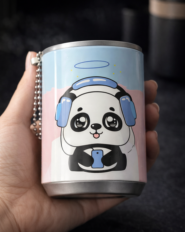 Cute Panda Wipes Can – Portable Cartoon Tissue Holder Collection