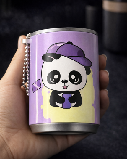 Cute Panda Wipes Can – Portable Cartoon Tissue Holder Collection